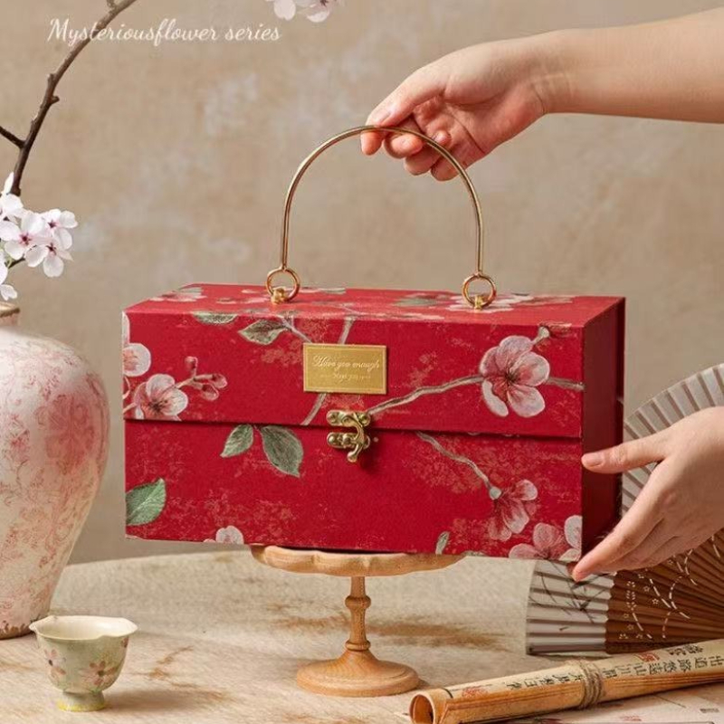 Luxury Bags From China - Thicken Multicolored Metal Handheld Gift Box