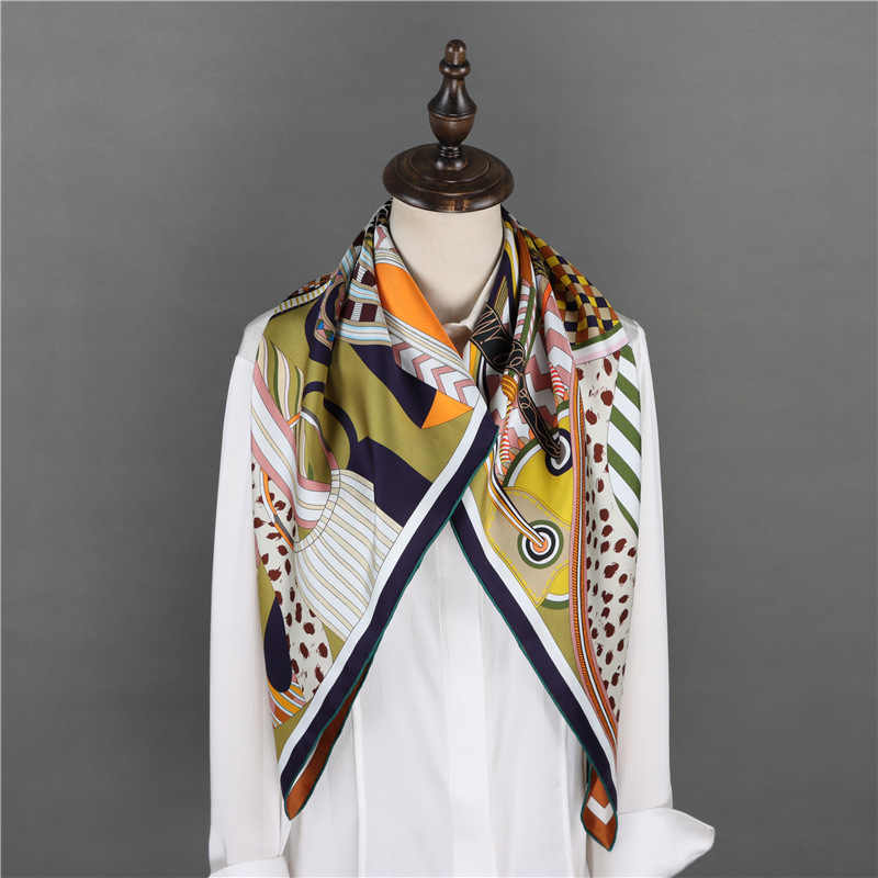 Double Sided 18mm Silk Scarf 9 - Luxury Bags Hong Kong recension och pris