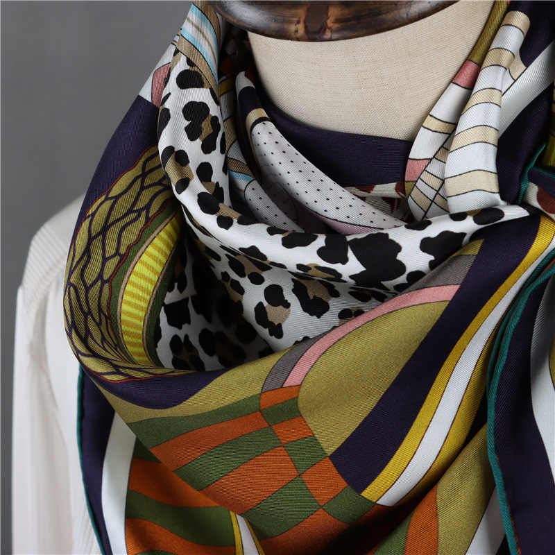 Double Sided 18mm Silk Scarf 9 - Luxury Bags Hong Kong recension och pris
