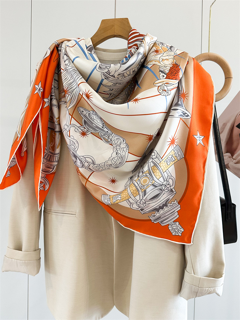 Luxury Brand Scarf Large Silk  - Luxury Bags Brands recension och pris