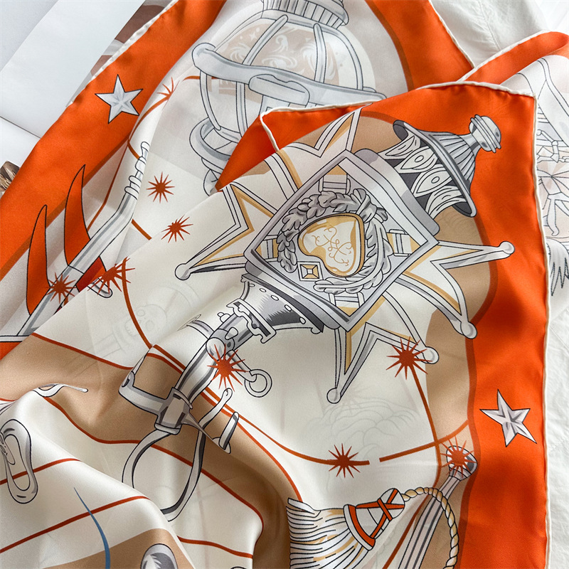 Luxury Brand Scarf Large Silk  - Luxury Bags Brands recension och pris