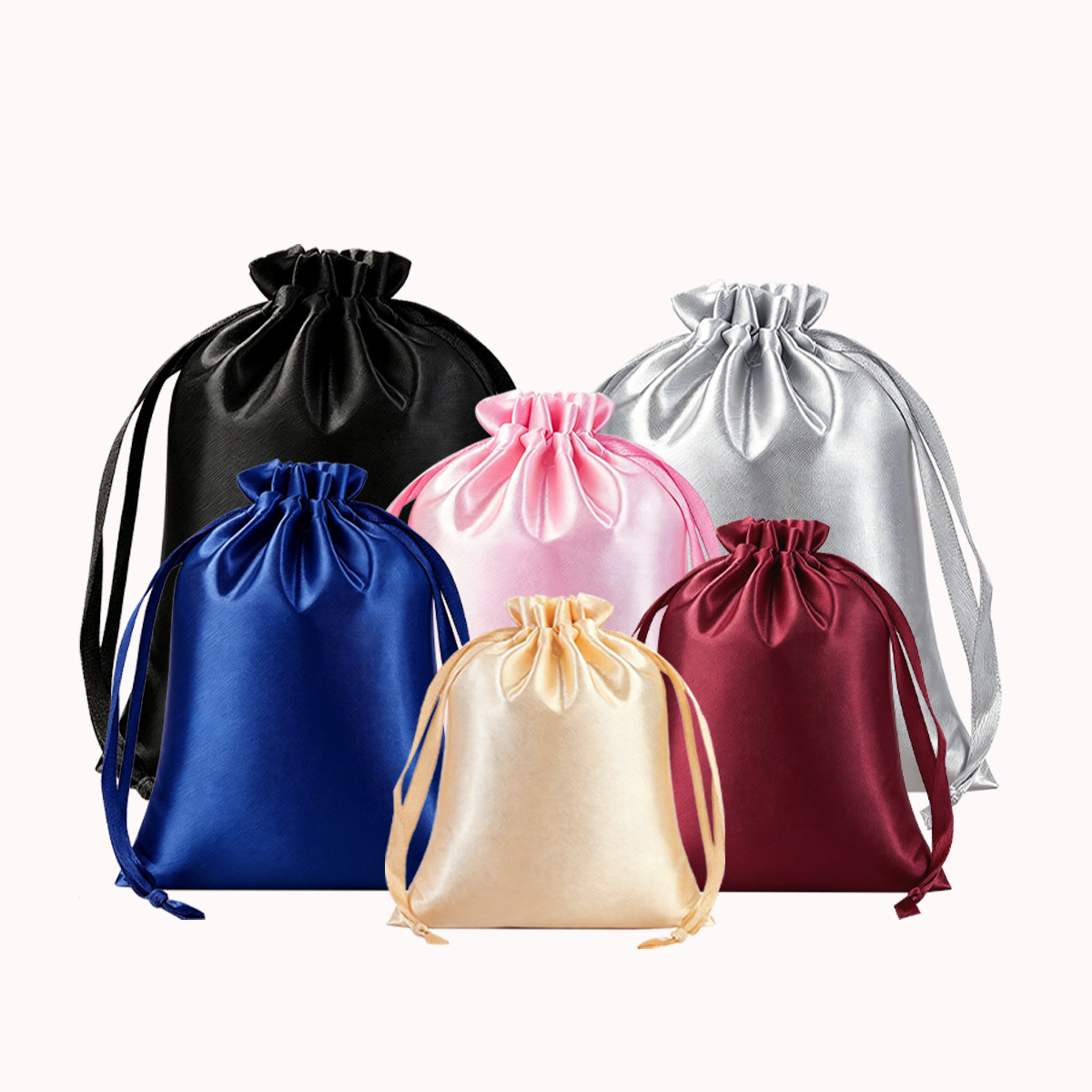 50pcs/lot Silk Jewelry Gift Ba - Luxury Bags From China recension och pris