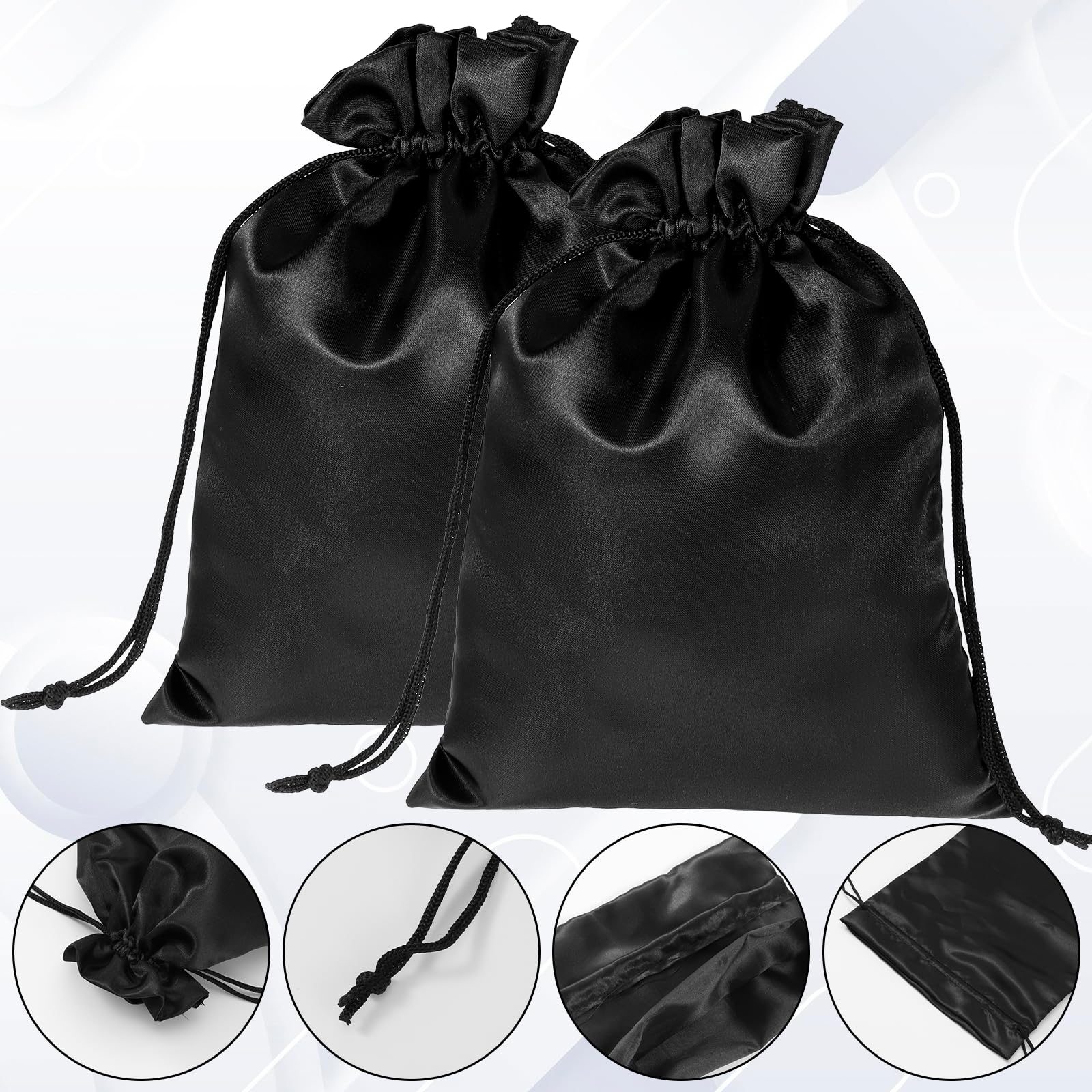 50pcs/lot Silk Jewelry Gift Ba - Luxury Bags From China recension och pris