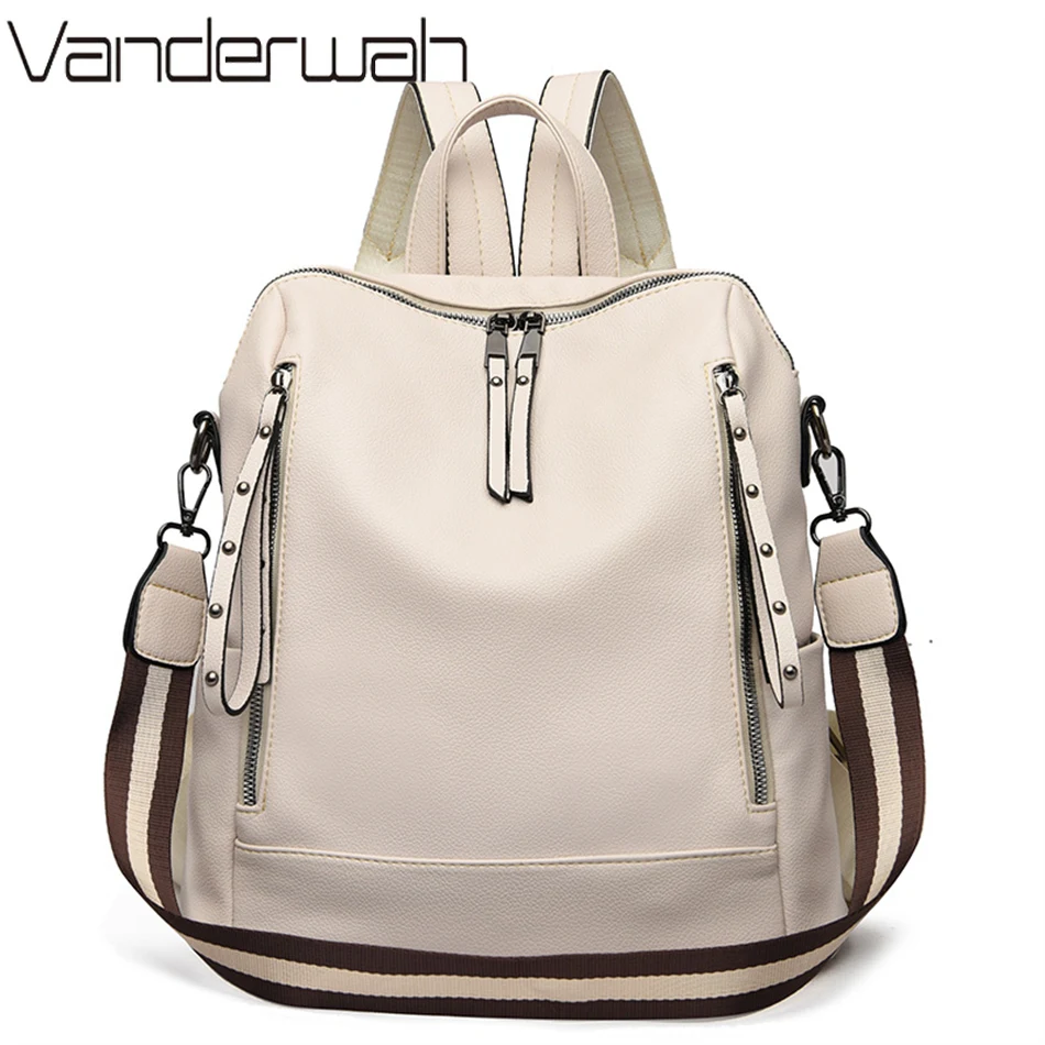 Brand Luxury Backpacks Soft Le - Luxury Zipper Bags recension och pris