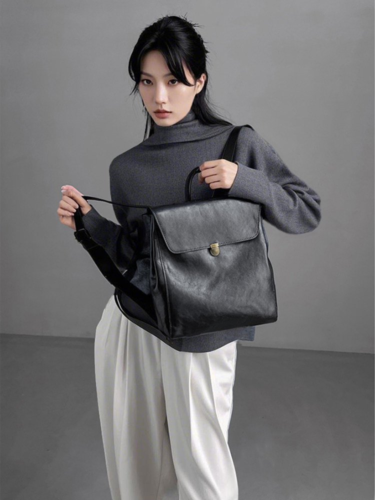 Luxury Brand Genuine Leather B - Luxury Zipper Bags recension och pris