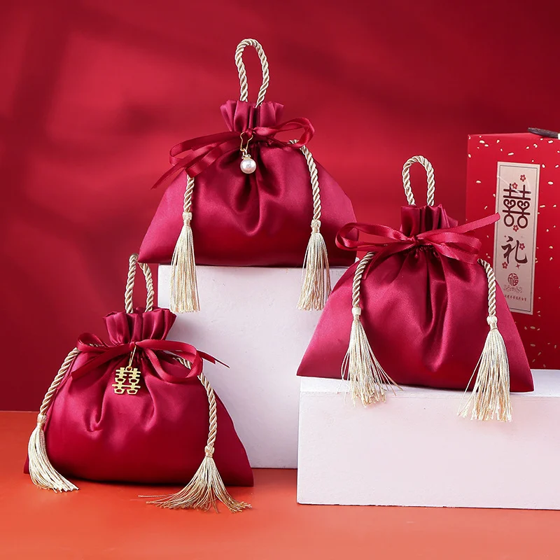 10PCS Luxury Packing Drawstrin - Luxury Bags From China recension och pris