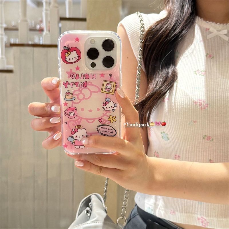 Creative Cartoon Cute Cat iPho - Luxury Bags From Japan recension och pris