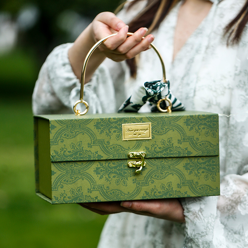 Thicken Multicolored Metal Han - Luxury Bags From China recension och pris