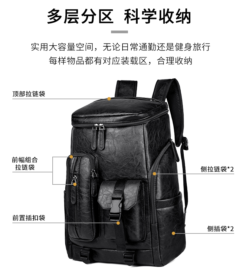 Fashion Retro Backpacks Luxury - Luxury Zipper Bags recension och pris