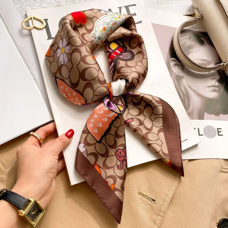 Women Luxury Silk Satin Square - Luxury Bags China recension och pris
